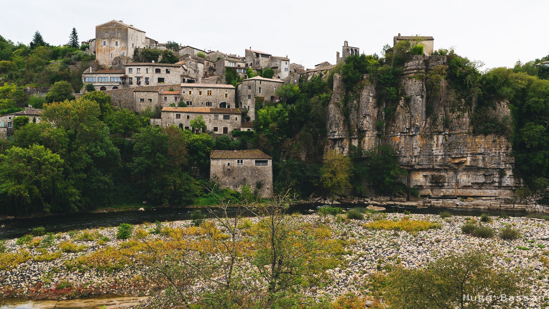 Village de Balazuc en Ardèche