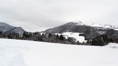 Bellevaux enneigé - Haute-Savoie