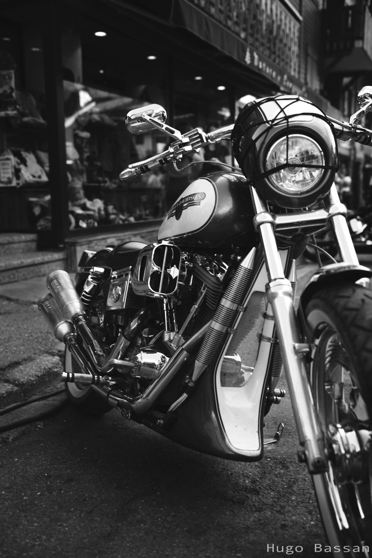 Bike At the Morzine Harley Days 2019